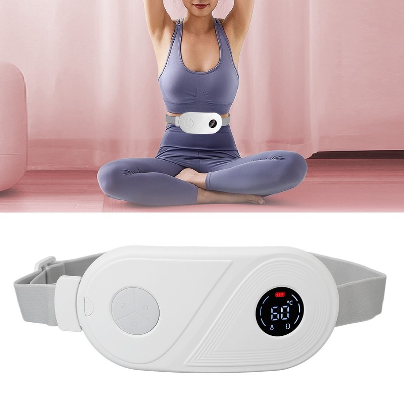 Portable Cordless Heating Belt 3 Heat Levels 3 Vibration Modes