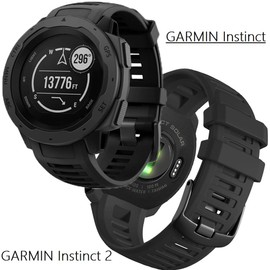 OTOPO Bands for Garmin Instinct/2 Solar Watch Band, 22mm Soft Nylon and Elastic Nylon Ultra-light Wristband Stretchy Replacement Strap Men Women for Garmin Instinct Tactical/Esports/Solar/Tide