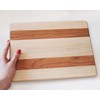 Maple and Cherry Wood Cutting Board - American Made in