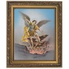 Gerffert Collection Saint Michael Catholic Framed Portrait Print, 13 Inch