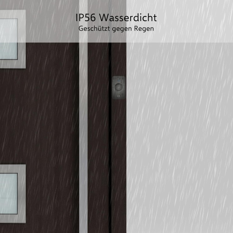 ELRO DB3000 Wireless Doorbell Set Receiver for Socket, Waterproof, 300