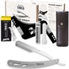 Shaving Set - Razor with Replaceable Blade + 40 Double