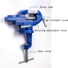 MYTEC Mini Home Vise, nylon jaws Clamp-On Vise, 2.0"