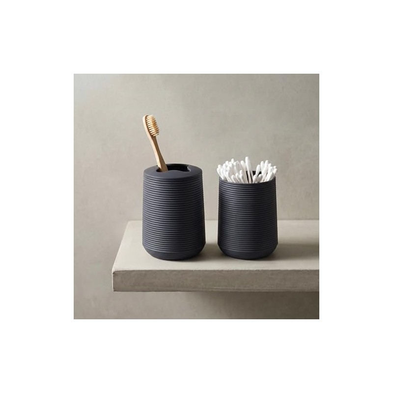 Set de Accesorios para Baño 5 Piezas Diseño Ondas Modernas