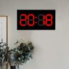 Household Acrylic Digital 3D Clock Remote Control Perpetual Calendar Alarm