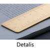 30 cm Brass Ruler, Gold Metal Measuring Ruler, Straight Ruler,