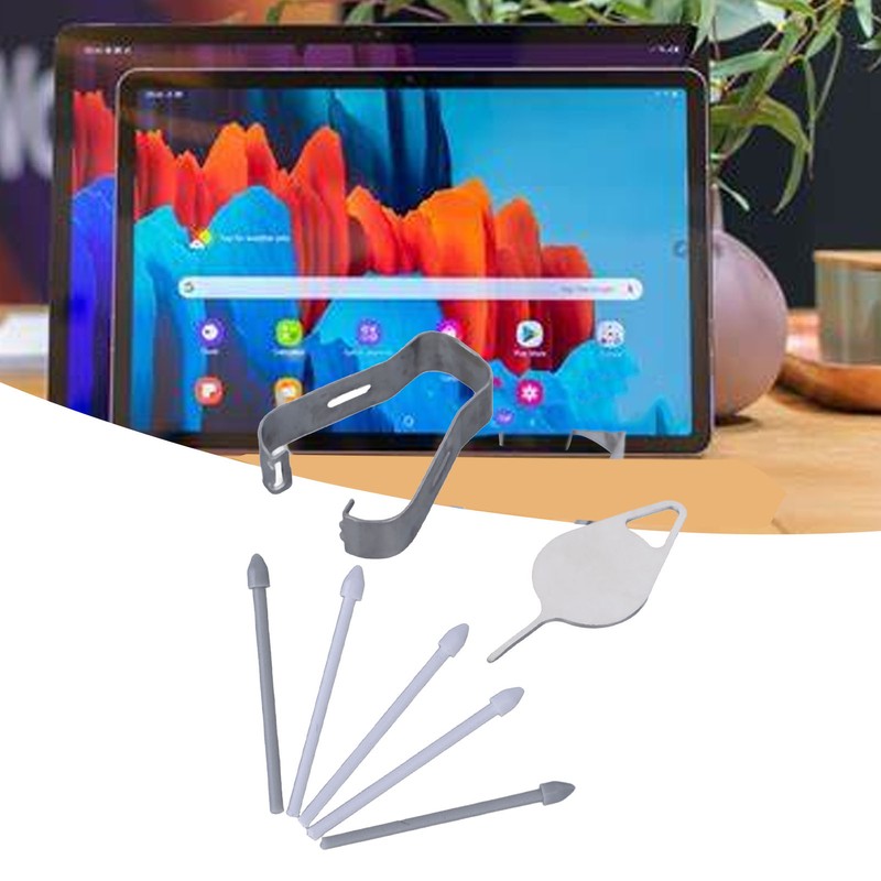 20Pcs Tab S7 Stylus Pen Tips Easy Installation 4 Tweezers