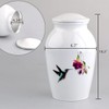 MAKEY'S Hummingbird Large Urns for Human Ashes Adult Male,Affordable Cremation