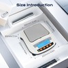 Bonvoisin Lab Scale Rechargeable Electronic Balance 3000gX0.01g Precision Analytical Balance