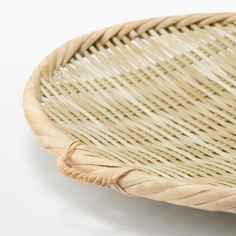 MUJI Mesh Weave Bamboo Bon Colander Large MC10KA4S