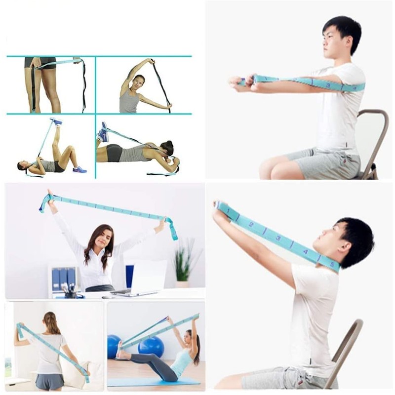 HOUSON Yoga Strap, Yoga Stretching Band, Ligament Stretching Belt for