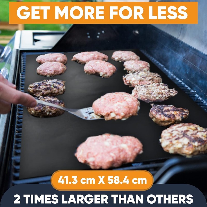 Extra Large BBQ Grill Mat (3 Pack) - BBQ Mats