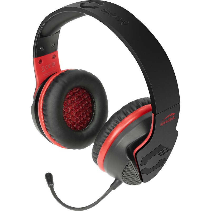 Speedlink HADOW Gaming Headset with Stereo Sound for PC/Notebook/Laptop, Black