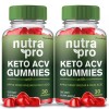 Nutra Pro Keto ACV Gummies, Max Strength Premium Formula, NutraPro
