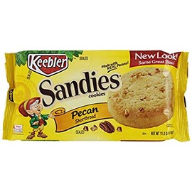 Keebler, Sandies, Shortbread Cookies, Pecan (Pack of 4)