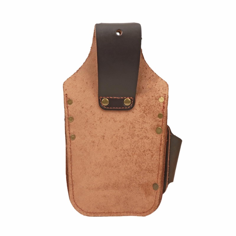 TOURBON Leather Tool Organizer Tool Holder Waist Belt Pouch for