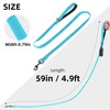 PUPTECK Reflective Dog Leash with Comfortable Padded Handle Durable Nylon