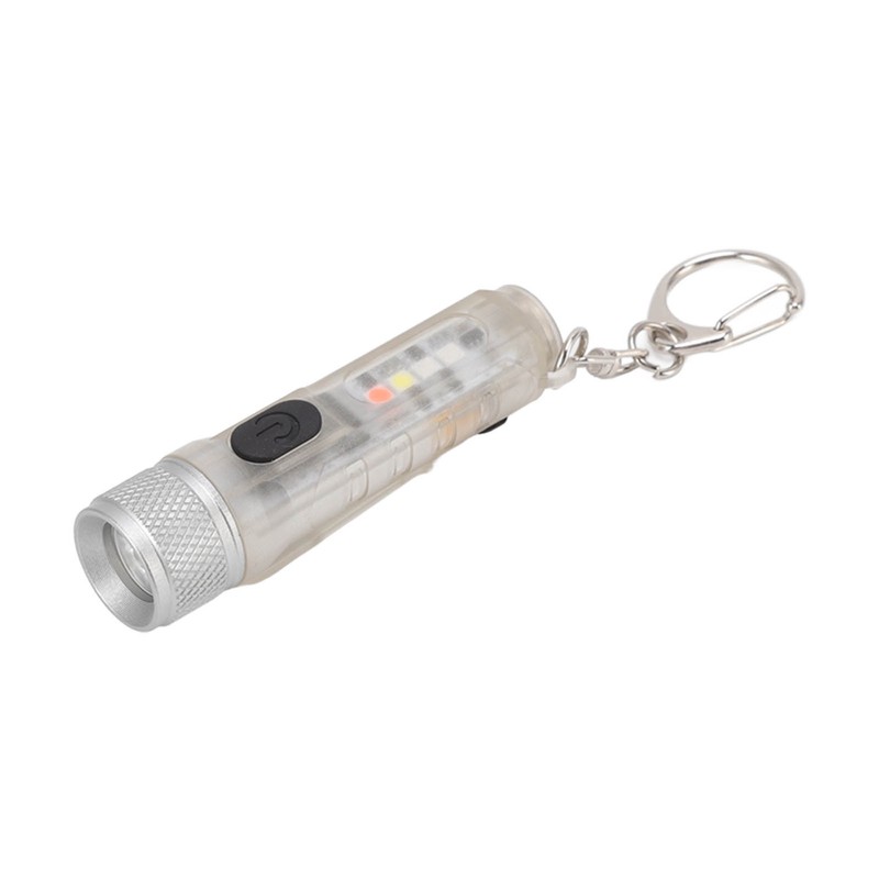Strong Light Mini Keychain Flashlight Outdoor Portable Super Bright Multifunction