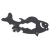 Multitool Card 15 in 1 Multifunctional Fish Shape Credit Card