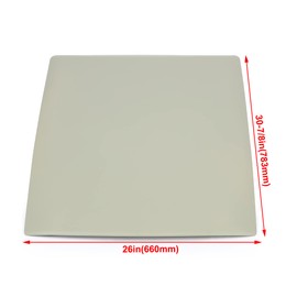 KUAFU Hood Scoop Vent Compatible with 2013 2014 Ford Mustang Gray ABS