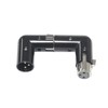 3-Pin XLR 90 Degree Adapter, Adjustable Male to Female Right
