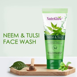 NutriGlow Neem & Tulsi Face Wash Face Wash pack of 3