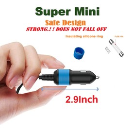 Thermoelectric Cooler DC Power Cable Cord for Car Cooler Cool Box Mini Fridge 12V Cooler Electric Cooler 2 Pin Lead Cable Plug Wire to Mini Fridge for Office