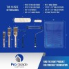 Prograde Pro Grade Paint Roller Kit, Brush & Roller,10 Piece