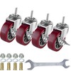 3 Inch Swivel Caster Wheels Set of 4, Locking Casters