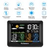 Kalawen Home Wireless Weather Station Multiple Sensors with Atomic Clock,