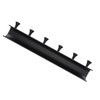 Wall Mounted Hook Space Aluminum Wall Clothes Pegs with 6