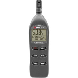 Triplett RHT32 Hygro-Thermometer Psychrometer with Certificate of Traceability to NIST - Temperature, Humidity, Wet Bulb, Dew Point