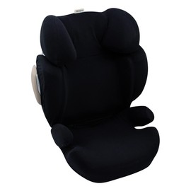 JYOKO Kids Cover Compatible with Cybex Solution Q2 Fix, Q3, Cybex Z Fix, Gb Elian (Black Series)
