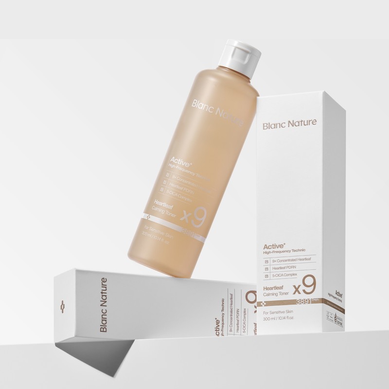 Blanc Nature 9x highly concentrated Houttuynia cordata toner 300ml /