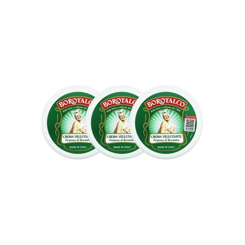 Borotalco Velveting Body Cream 150ml (3 pieces) / 보로탈코 벨벳팅