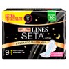 LINES Silk Ultra Extra Night x9 Pieces + 1 Free