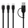 Scooch Braided Nylon Charging Cable (4FT, 65W Fast Charging) 6-in-1