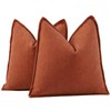 Madizz Textured Chenille Cushion Covers Set of 2 Super Soft