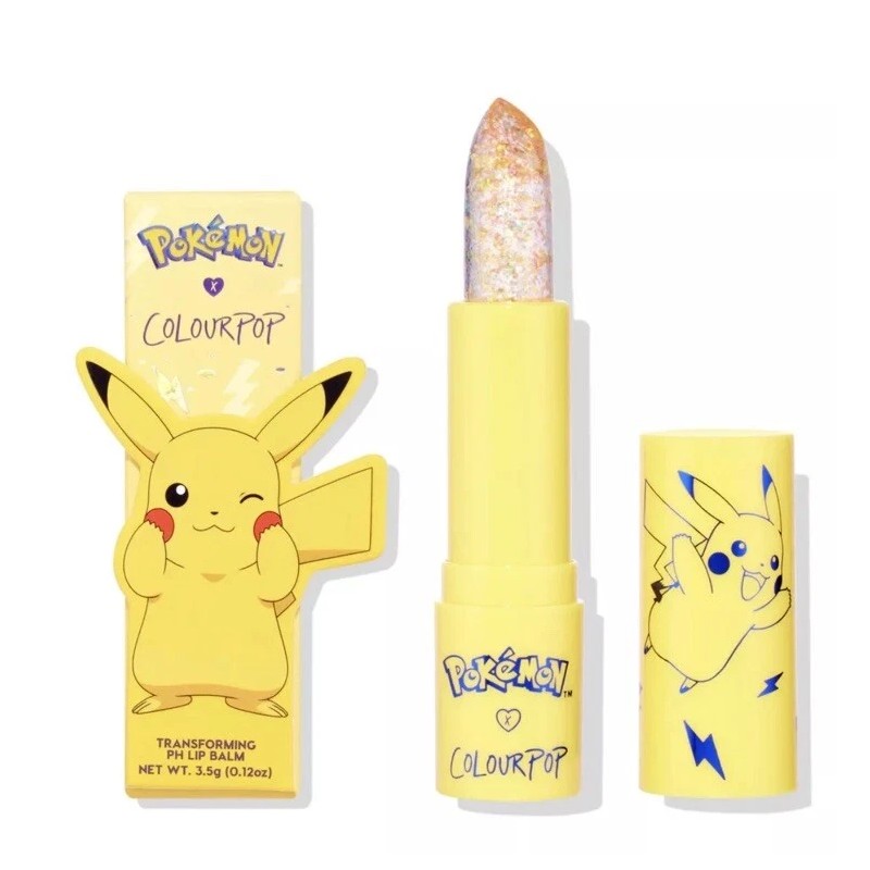 ColourPop Pokémon ColourPop Thunderbolt Sing Transform pH Lip Balm Color