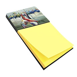 Caroline's Treasures Lasalle Sailboats Sticky Note Holder, 3.25 by 5.5", Multicolor