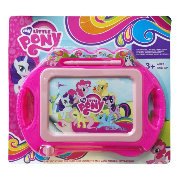WL Pizarron De Dibujo Magnético Little Pony Color Rosa