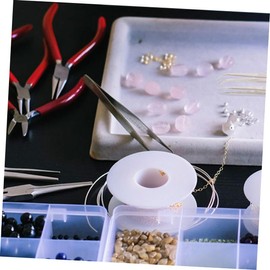 jojofuny Jewelry Making Tweezers Precision Stainless Steel Crafting Tool Ergonomic Design for Efficient Grip Non Magnetic Durable Practical for Gemstone Handling Jewelry Assembly