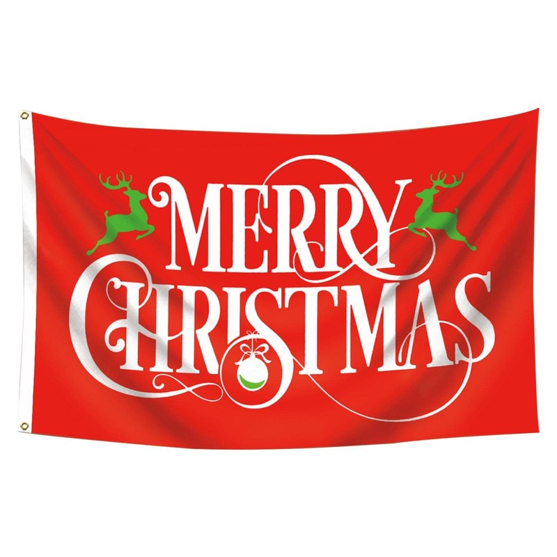 Generic Christmas Garden Flag - Dual-Sided Merry Christmas Flags Decorative,