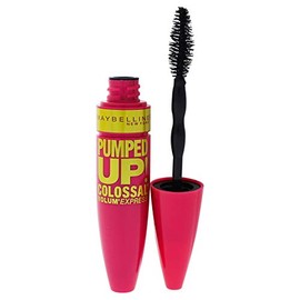 Maybelline Volum Express Pumped Up Colossal Washable Mascara, Glam Black, 0.33 fl. oz., 05291088 pounds, 9.355335 gramo, 1                            