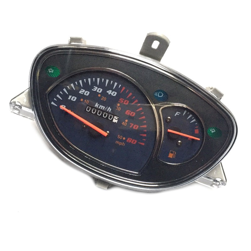 Speedometer Cockpit Instrument Block Compatible with Rex Monza 50 Stratos