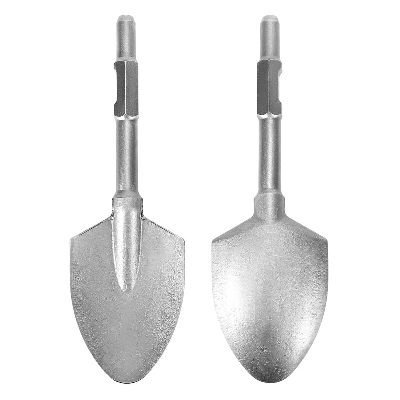 QWORK 17.5-Inch Alloy Steel Scoop Shovel Chisel Bit for Electric