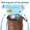 Kincown Car Trash Can, 2 Packs Mini Collapsible Car Trash