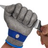 MAFORES Cut Resistant Glove Level 9 Stainless Steel Wire Metal
