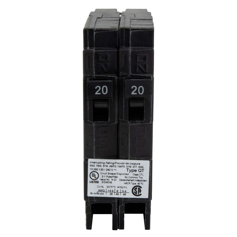 RecPro RV Circuit Breaker 20 Amp Q2020 | Camper Breaker