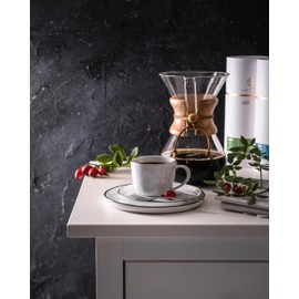 Coffee Beans from Ethiopia (N°12) - Finest Single Origin Arabica by Coffee858 (320 g) - Complex Coffee with Fine Berry Flavours - Elegant Gift